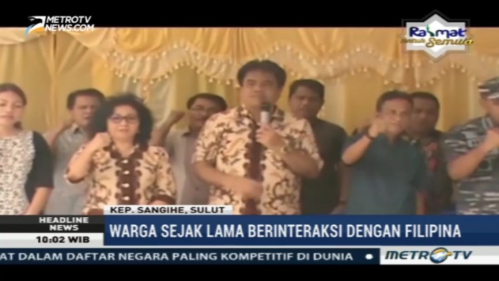 Muspida Kabupaten Sangihe Kunjungi Warga di Tiga Pulau Terluar Indonesia