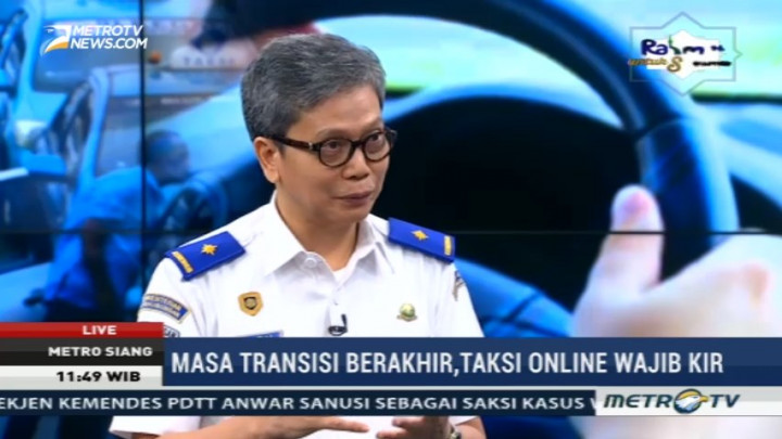 Masa Transisi Berakhir, Taksi Online Wajib KIR