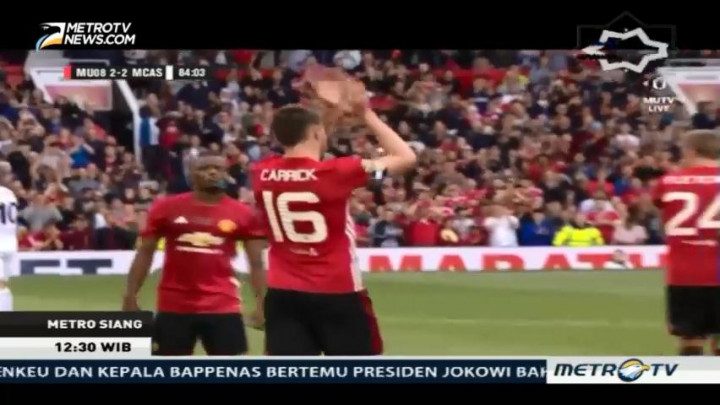 Muka Lama dan Hasil Imbang Hiasi Laga Testimonial Michael Carrick