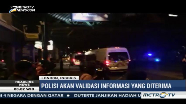 Polisi Gali Informasi Terkait Aksi Teror London