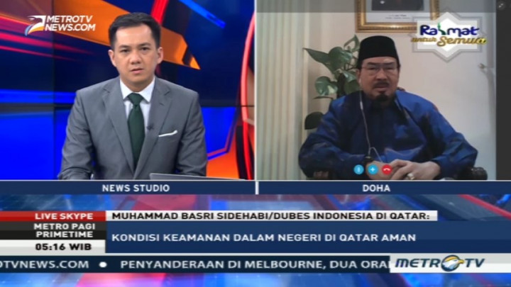 Krisis Diplomatik Qatar, Indonesia Dorong Dialog dan Rekonsiliasi