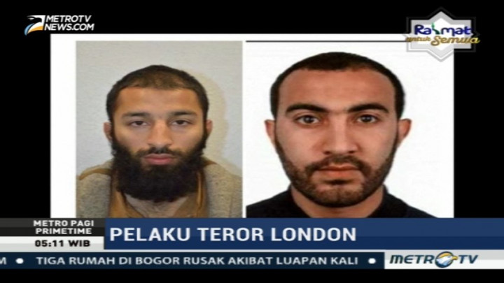 Polisi Rilis Identitas Dua Pelaku Teror di London