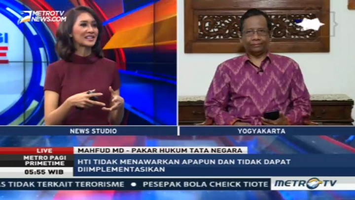 Mahfud MD: Konsep HTI Sulit Diterima oleh Umat Islam
