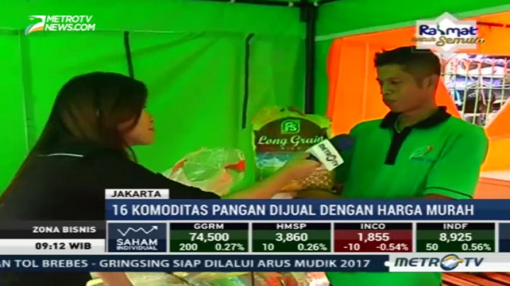 Melihat Pasar Murah PD Pasar Jaya di Palmerah