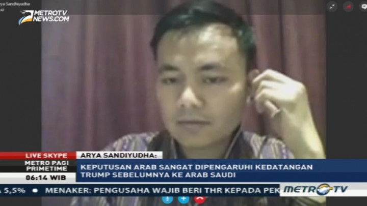 Pengamat: Konflik Arab Saudi-Qatar Dipengaruhi Kunjungan Trump