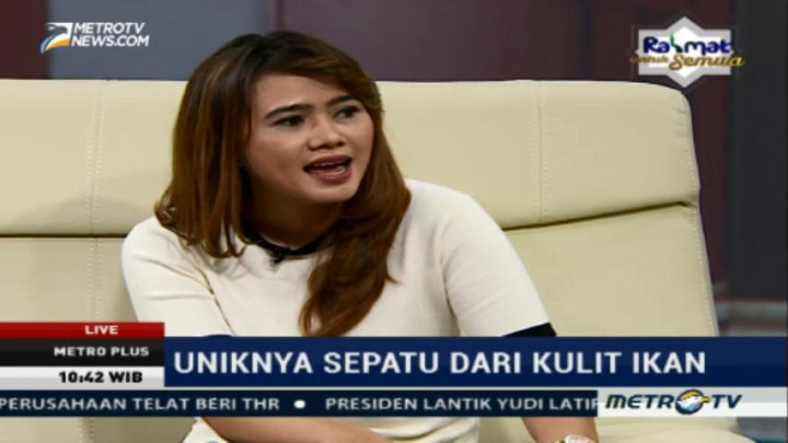 Uniknya Sepatu dari Kulit Ikan (1)