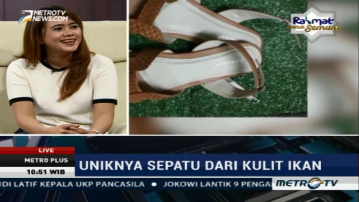 Uniknya Sepatu dari Kulit Ikan (2)