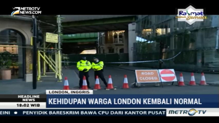 Pascateror, Kehidupan Warga London Kembali Normal