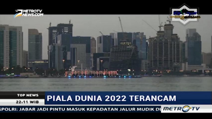 Kisruh Qatar, Piala Dunia 2022 Terancam?
