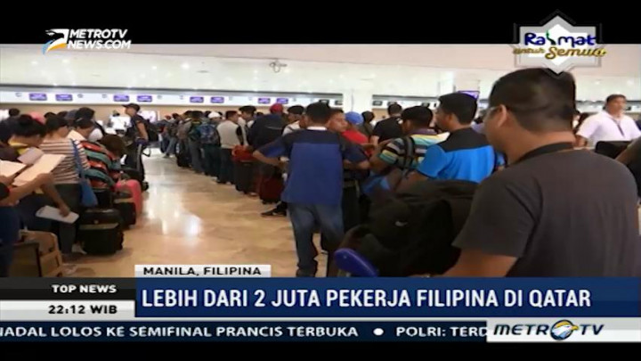 Filipina Larang Pekerjanya ke Qatar