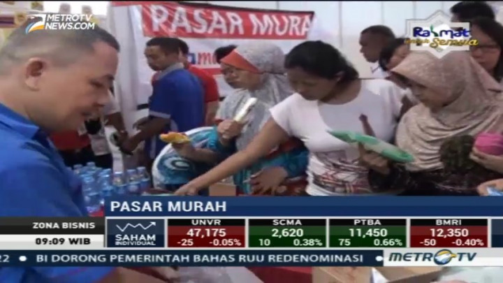 Kemendag Gelar Pasar Murah di Halaman Kantor