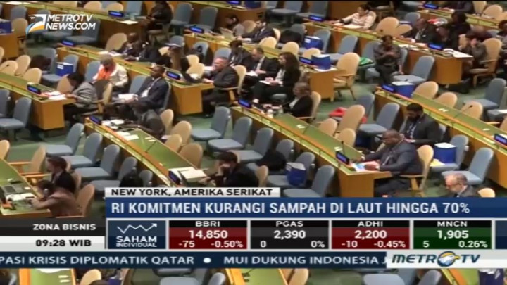 Di PBB, Menko Luhut Sampaikan Komitmen RI Berantas Pencurian Ikan