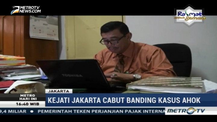 Jaksa Cabut Banding, Ahok Resmi Terpidana