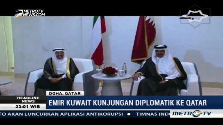 Emir Kuwait Kunjungi Qatar