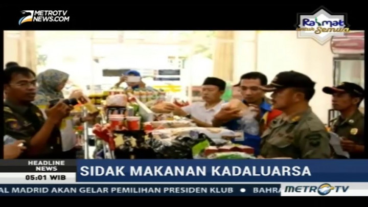 Satgas Gabungan Sita Barang Kedaluwarsa dari Minimarket di Musi Rawas