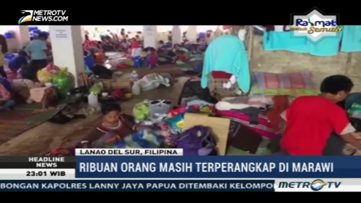 Sejumlah Warga Marawi Masih di Pengungsian