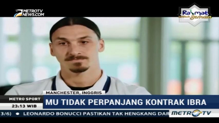 Manchester United Resmi Lepas Ibrahimovic