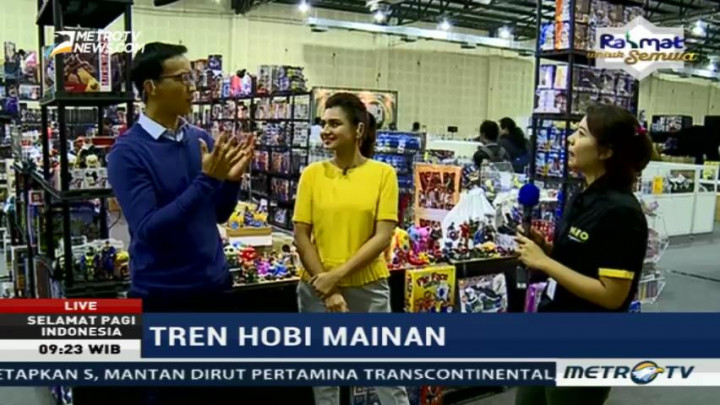 Pameran Mainan Terbesar di Indonesia Jadi Tempat Kolektor Berkumpul