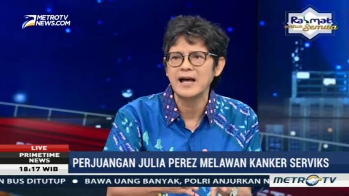 Perjuangan Julia Perez Melawan Kanker Serviks