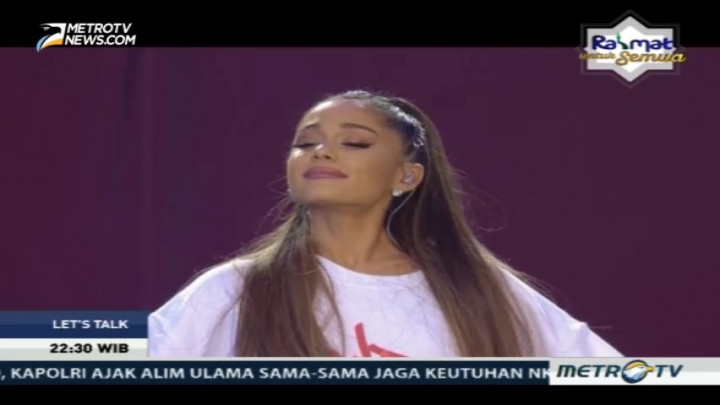 Konser One Love Manchester Bertabur Bintang