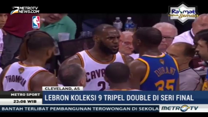 Lebron James Menyamai Rekor Magic Johson