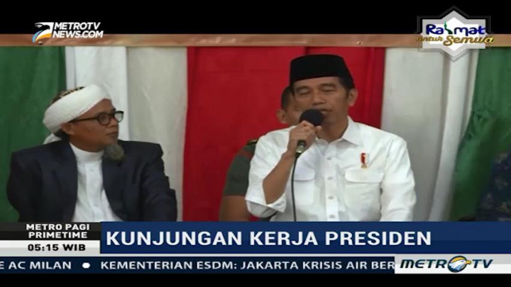Kunjungi Empat Ponpes di Jabar, Jokowi Dinilai Rangkul Semua Pihak