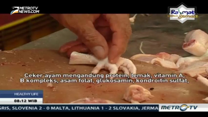 Ceker Ayam Kaya akan Nutrisi