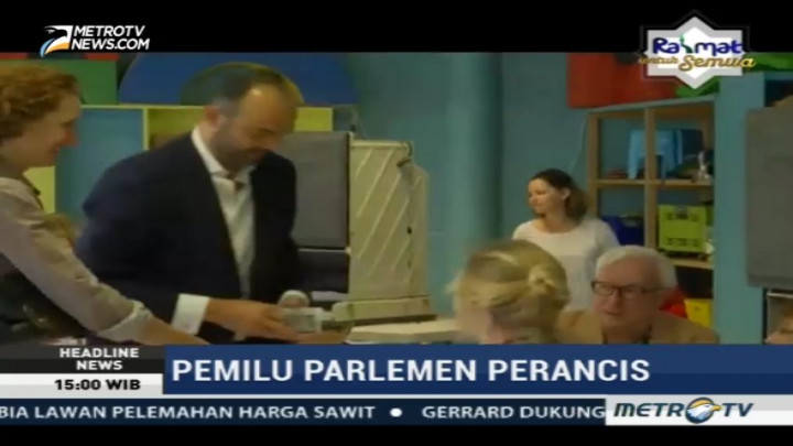 Warga Perancis Ikuti Pemilu Parlemen