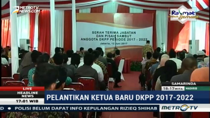Harjono Terpilih Sebagai Ketua DKPP Periode 2017-2022