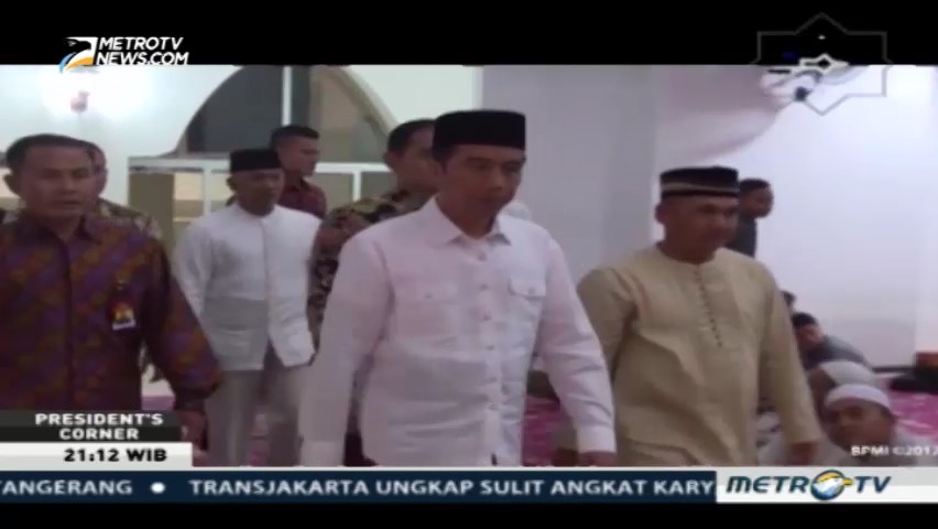 Safari Salat Tarawih Presiden Jokowi