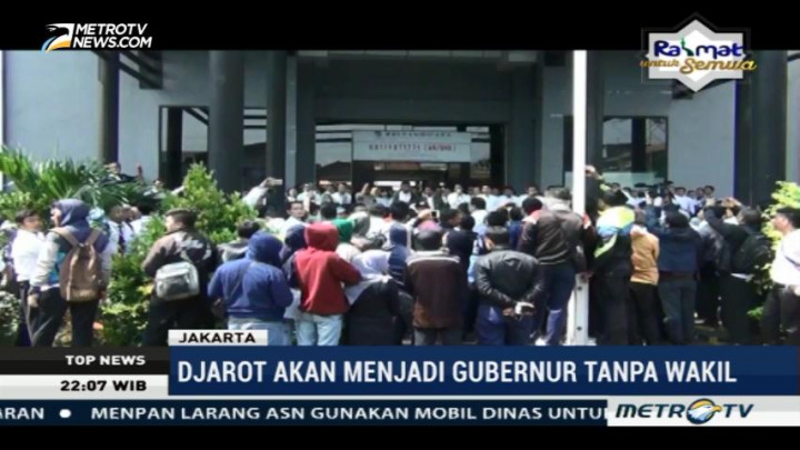 Pelantikan Djarot Diserahkan ke Presiden