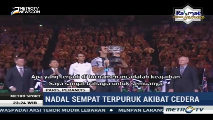Nadal Juara Prancis Terbuka 2017