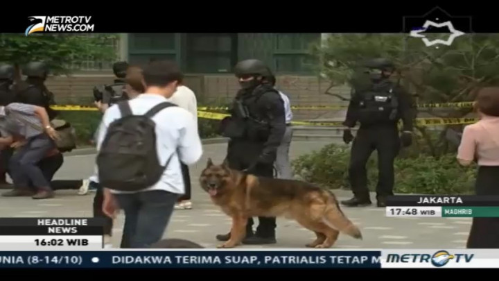 Ledakan di Universitas Korea Selatan, Seorang Profesor Terluka