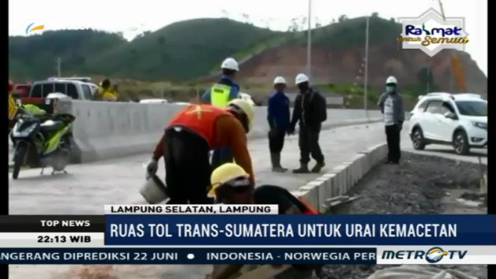 Atasi Kemacetan, Tol Lematang-Kotabaru Siap Digunakan