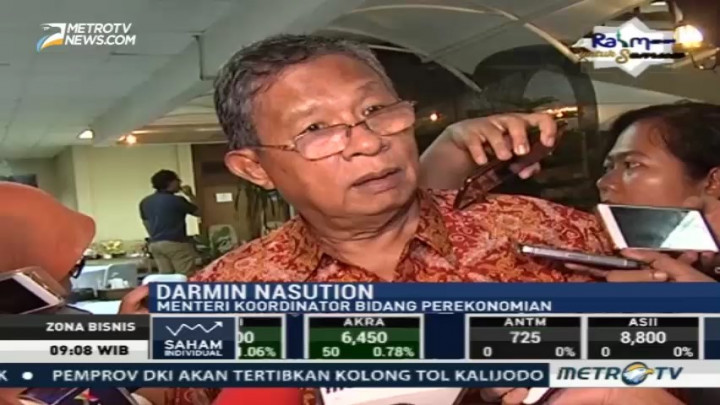 Menko Darmin Minta Izin Impor PT Garam Diselidiki