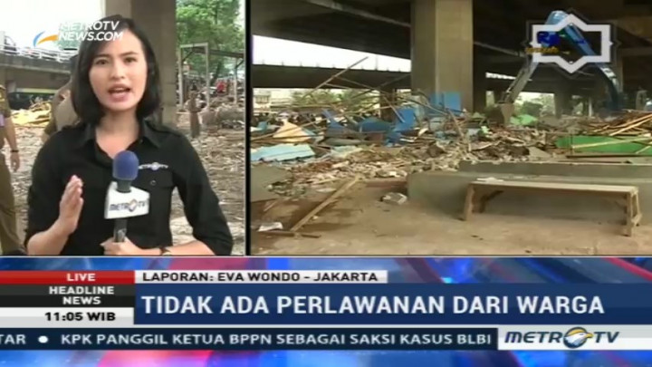 Warga Kolong Tol Kalijodo ber-KTP DKI Direlokasi ke Rusun