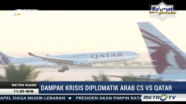 Jalur Penerbangan Ditutup, Qatar Airways Minta Bantuan PBB