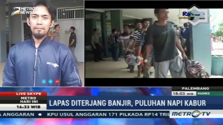 21 Napi yang Kabur dari Lapas Jambi Berhasil Ditangkap