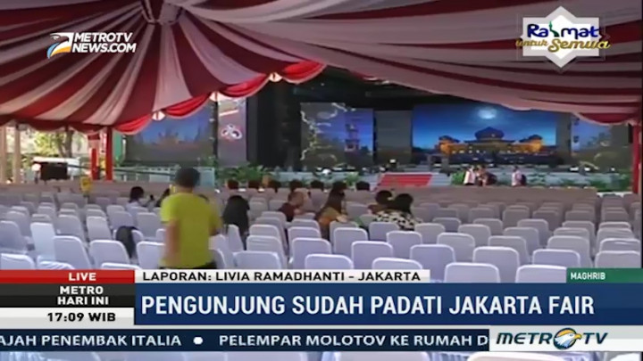 Jelang Pembukaan Jakarta Fair 2017