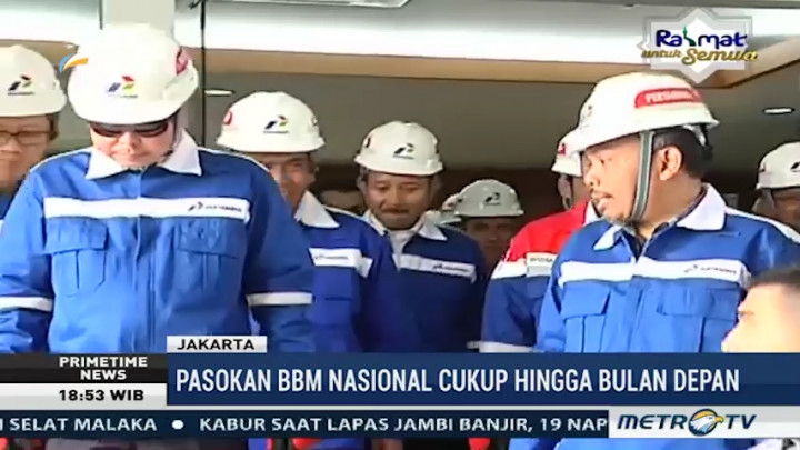 Pemerintah Jamin Stok BBM Lebaran Aman