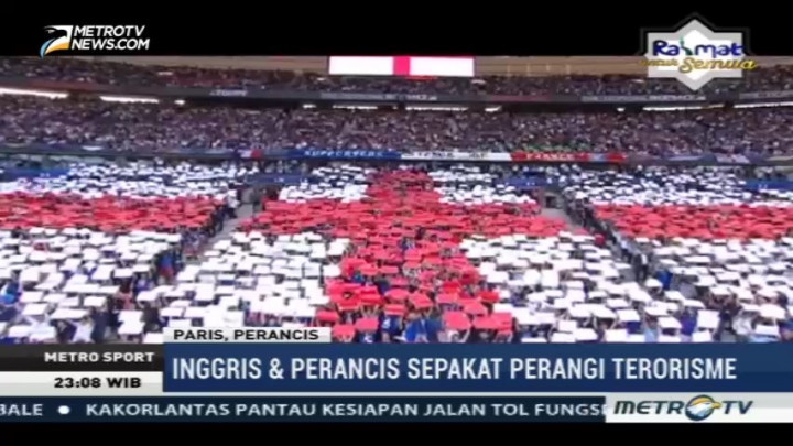 Prancis Gelar Aksi Solidaritas Pasca Teror London