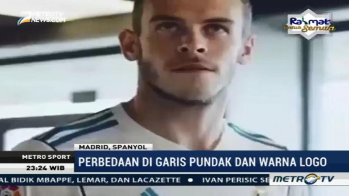 Real Madrid Rilis Jersey Kandang dan Tandang Musim 2017-2018