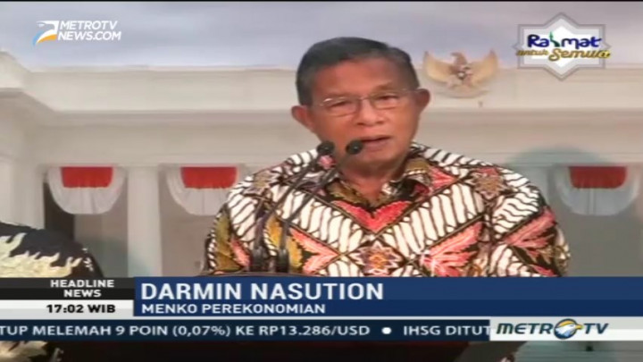 Pemerintah Umumkan Paket Kebijakan Ekonomi ke-15