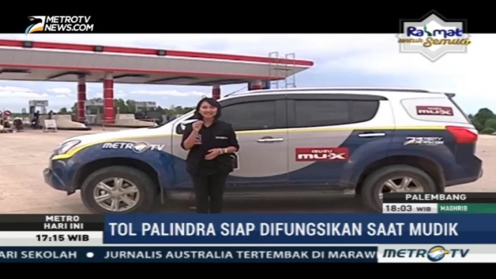 Tol Palindra Siap Difungsikan saat Mudik