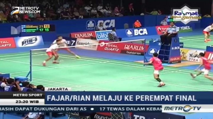 Wakil Indonesia Berguguran di Babak Kedua Indonesia Open 2017