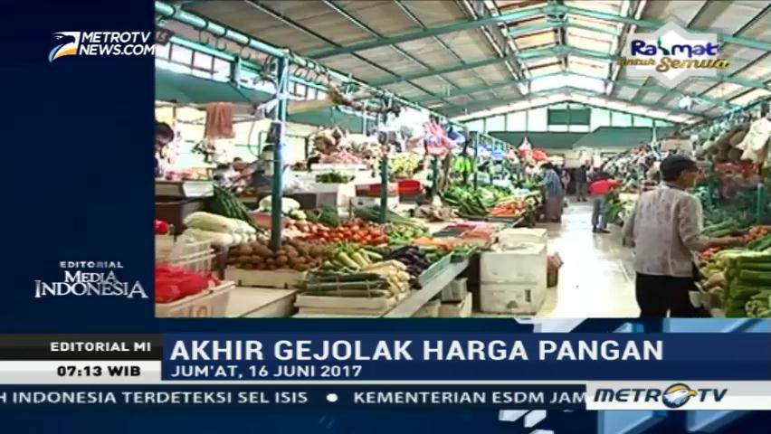 Akhir Gejolak Harga Pangan