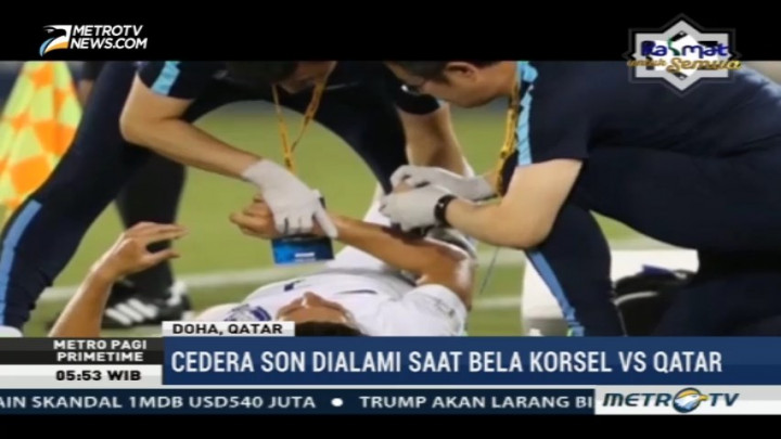 Son Heung Min Mengalami Cedera Patah Tangan Kanan