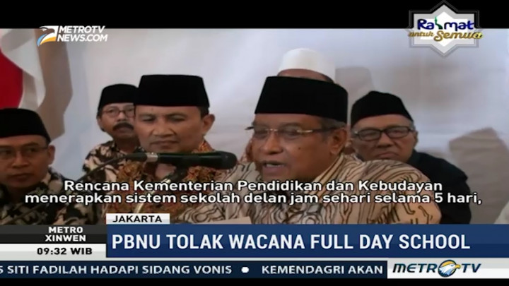 Said Aqil Minta Jokowi Segera Cabut Program <i>Full Day School</i>