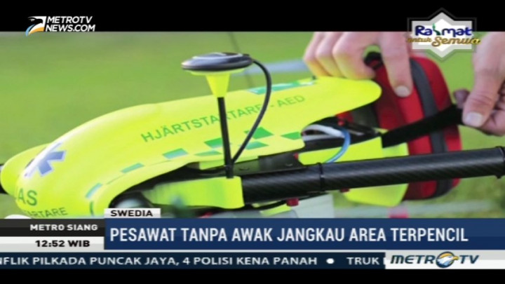 Pengiriman Obat Gunakan Drone Terbukti Lebih Efektif