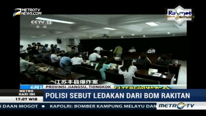 Ledakan Bom di TK Tiongkok Tewaskan Delapan Orang